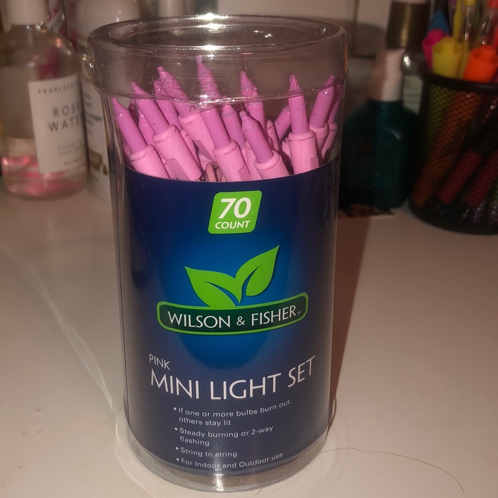pink lights NWT